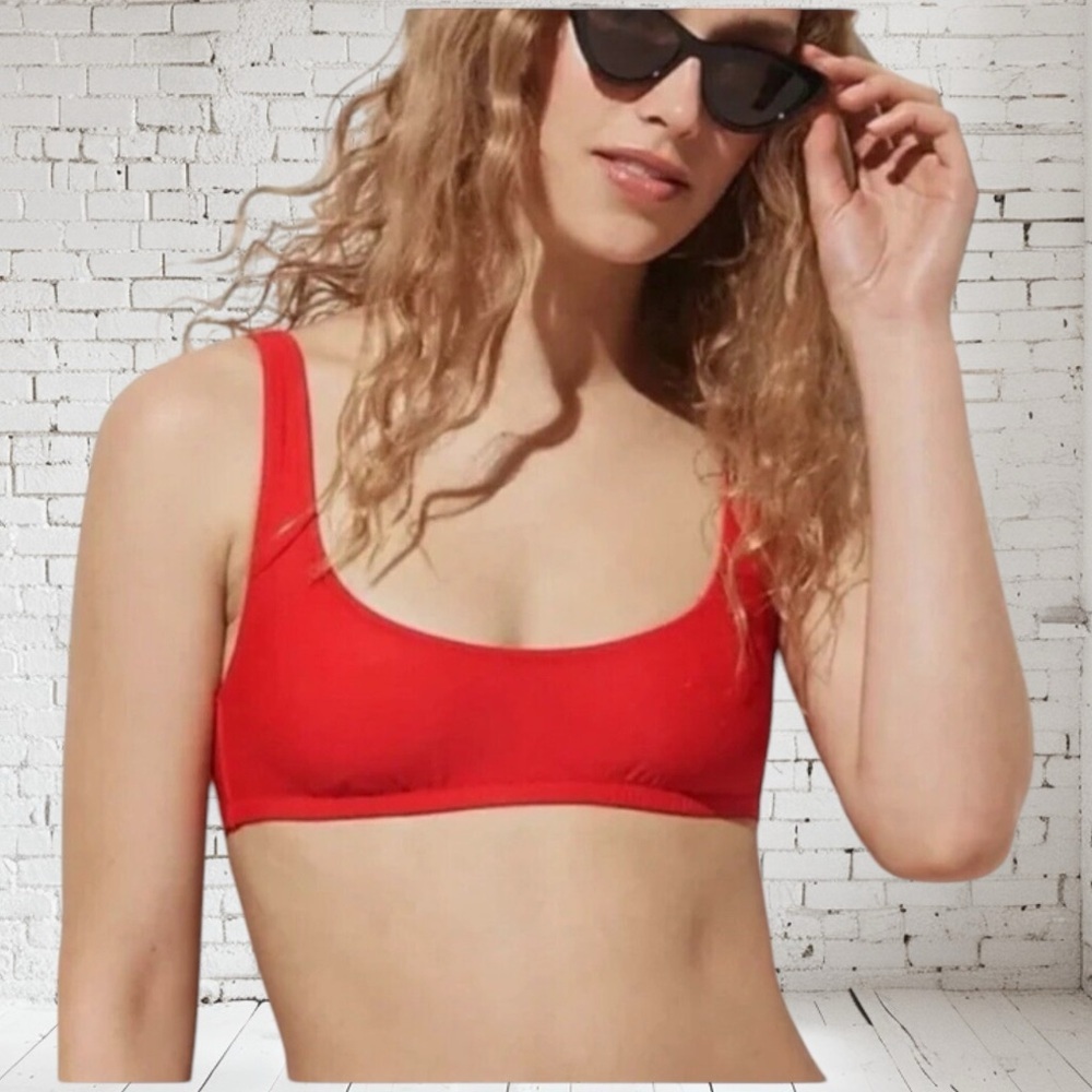 J.Crew Heritage Scoopneck Bikini Top NWT | Various Sizes & Colors | Classic Cut